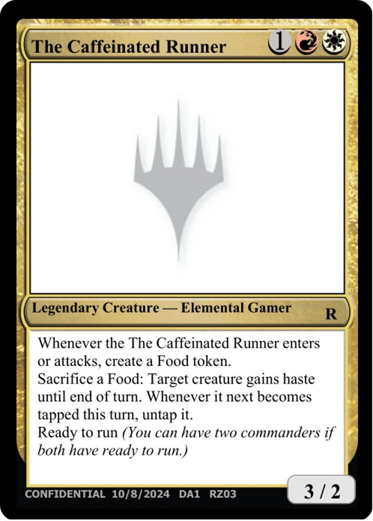 Image for The Caffeinated Runner (UNK) - Magic: The Gathering