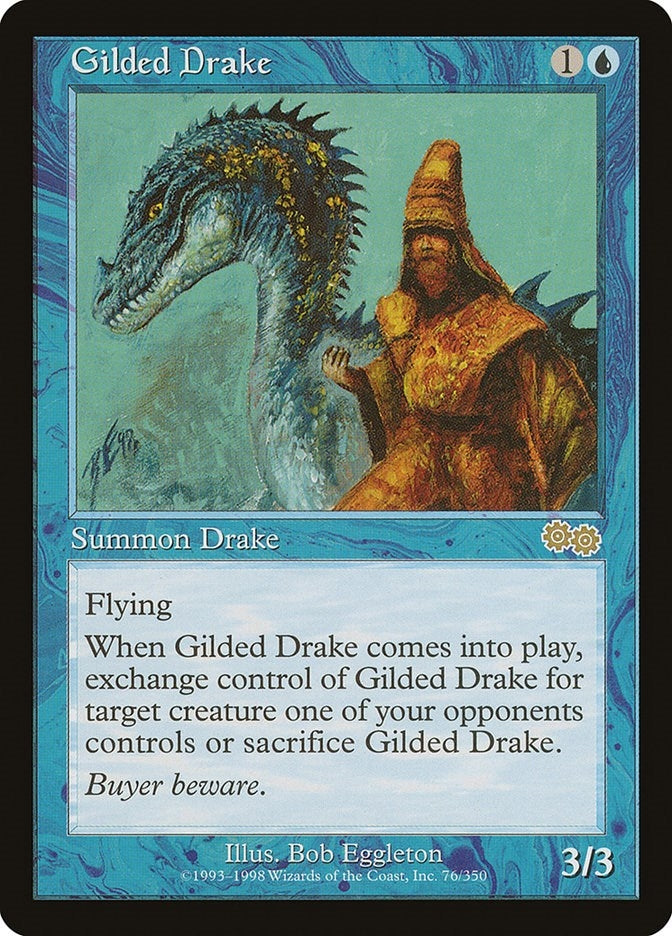 Image for Gilded Drake (76) - Magic: The Gathering