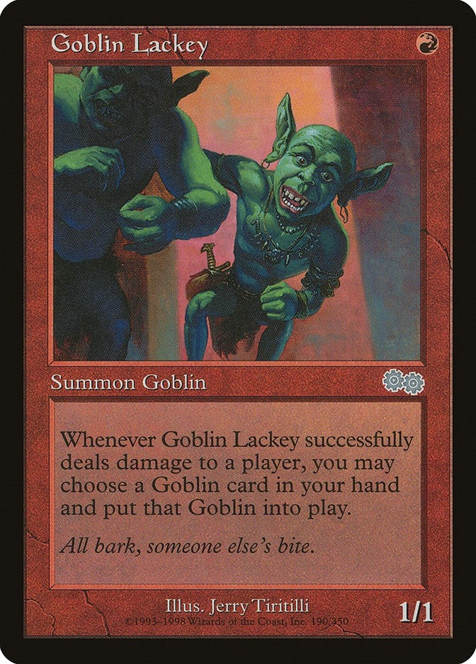 Image for Goblin Lackey (190) - Magic: The Gathering