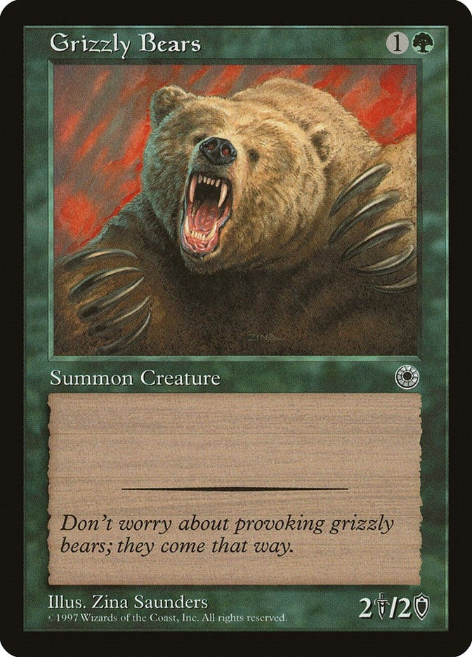 Image for Grizzly Bears - Magic: The Gathering
