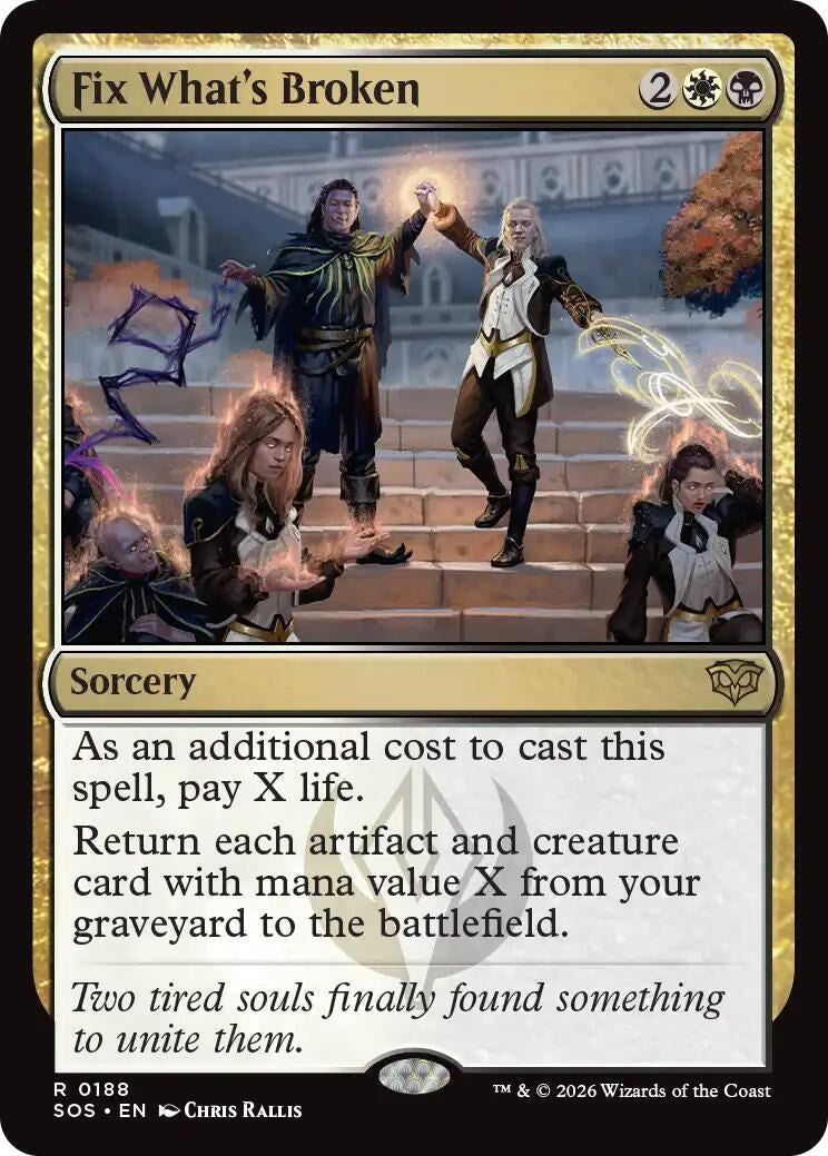 Fix What's Broken (188) (SOS)