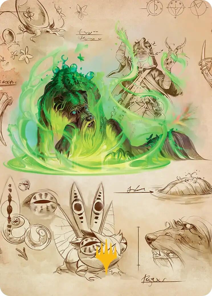 Image for Germination Practicum Art Card (Gold-Stamped Planeswalker Symbol) (32) (ASSOS) - Magic: The Gathering
