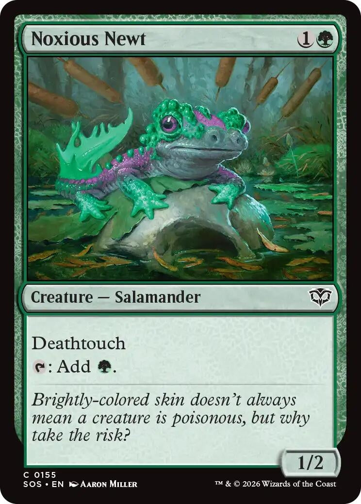 Noxious Newt (155) (SOS)