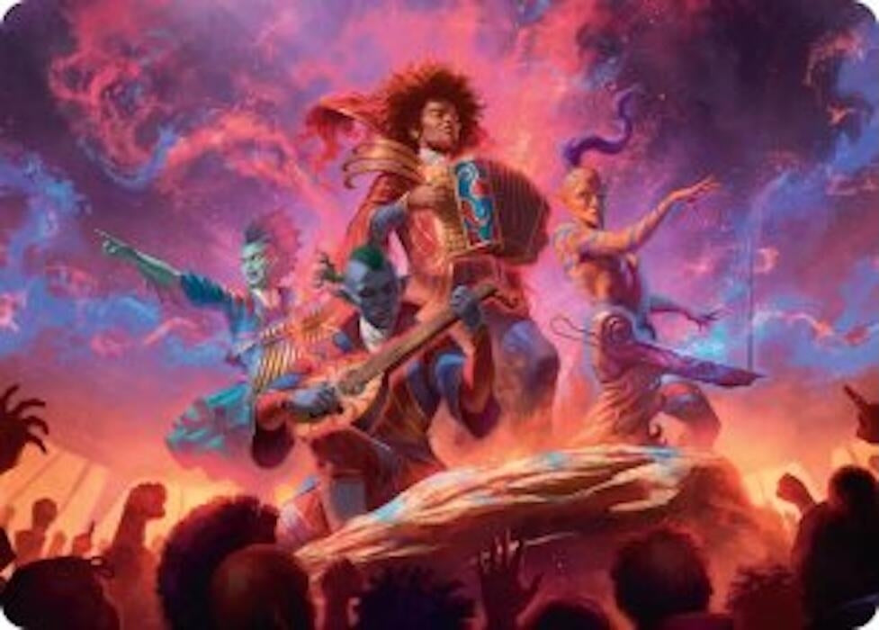 Image for Zaffai and the Tempests Art Card (25) (ASSOS) - Magic: The Gathering