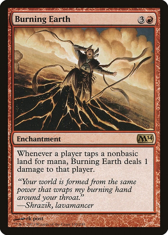 Image for Burning Earth (130) - Magic: The Gathering