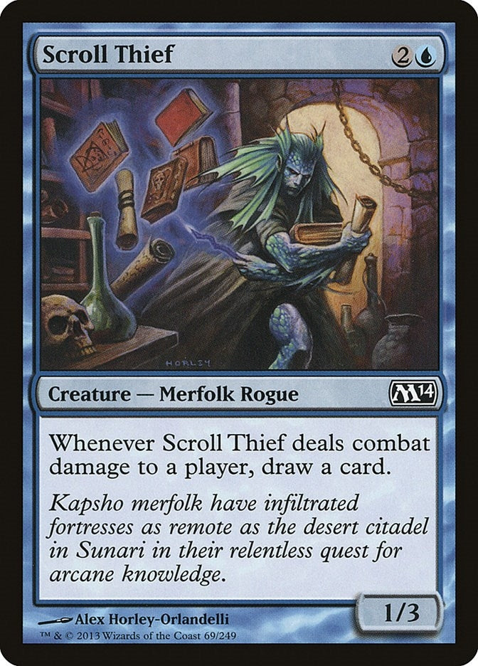Image for Scroll Thief (69) - Magic: The Gathering