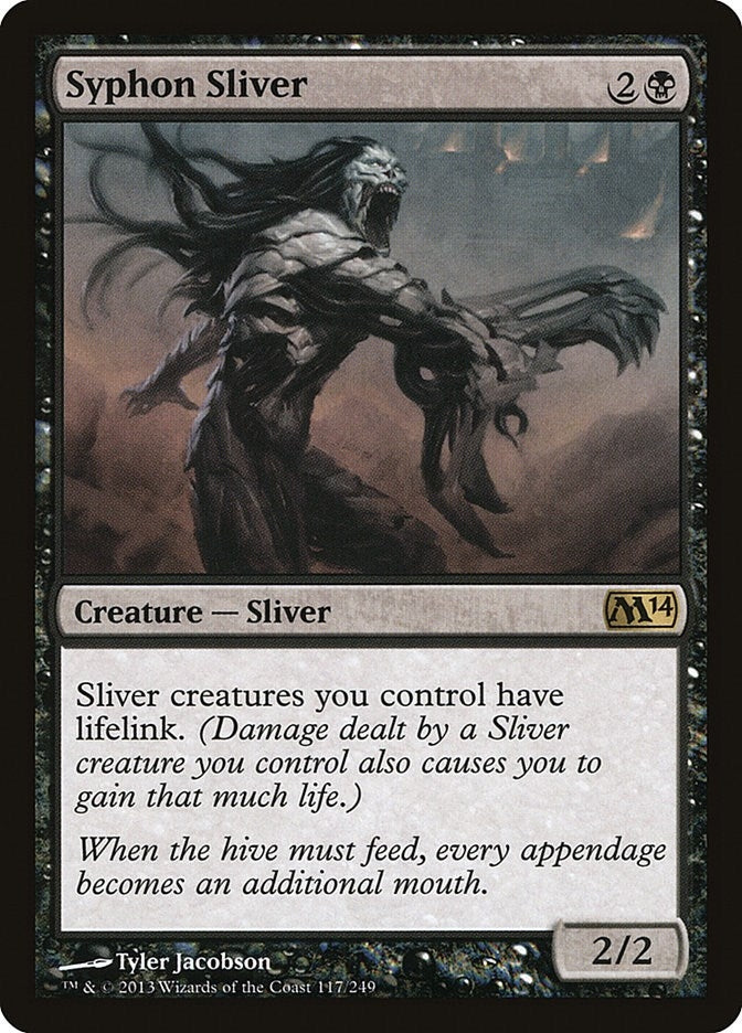 Image for Syphon Sliver (117) (M14) - Magic: The Gathering
