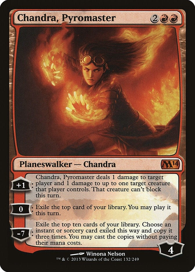 Image for Chandra, Pyromaster (132) - Magic: The Gathering