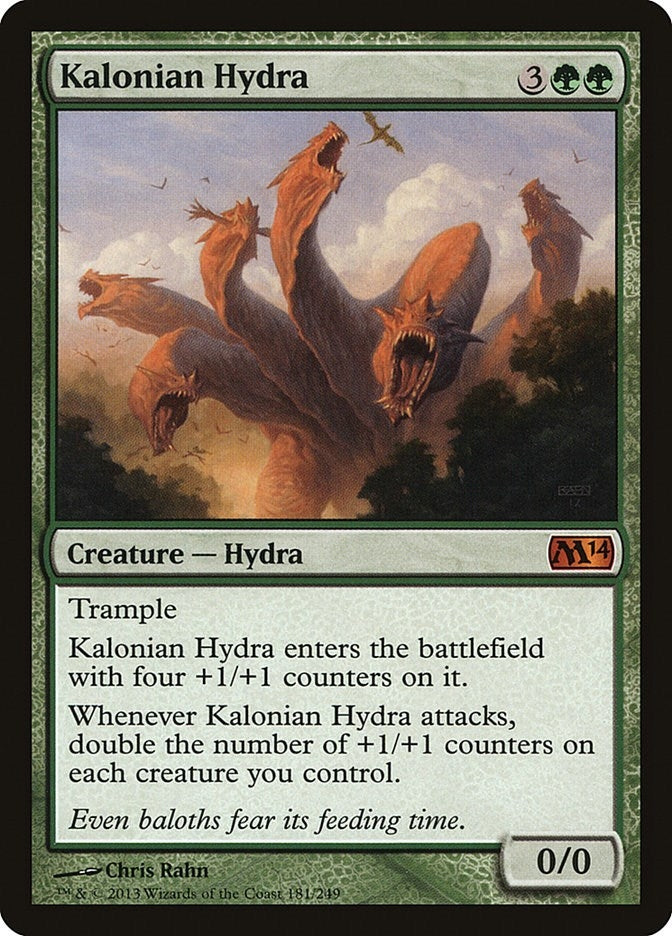 Image for Kalonian Hydra (181) - Magic: The Gathering