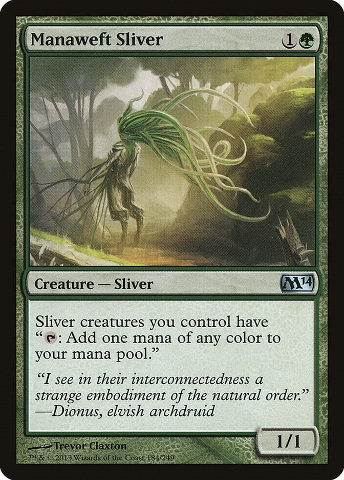 Image for Manaweft Sliver (184) - Magic: The Gathering
