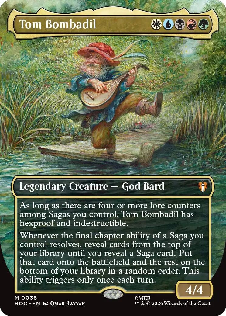 Image for Tom Bombadil (Borderless) (38) (HOC) - Magic: The Gathering