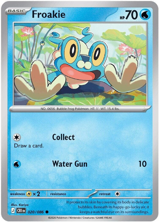 Froakie (020/086) (CRI)