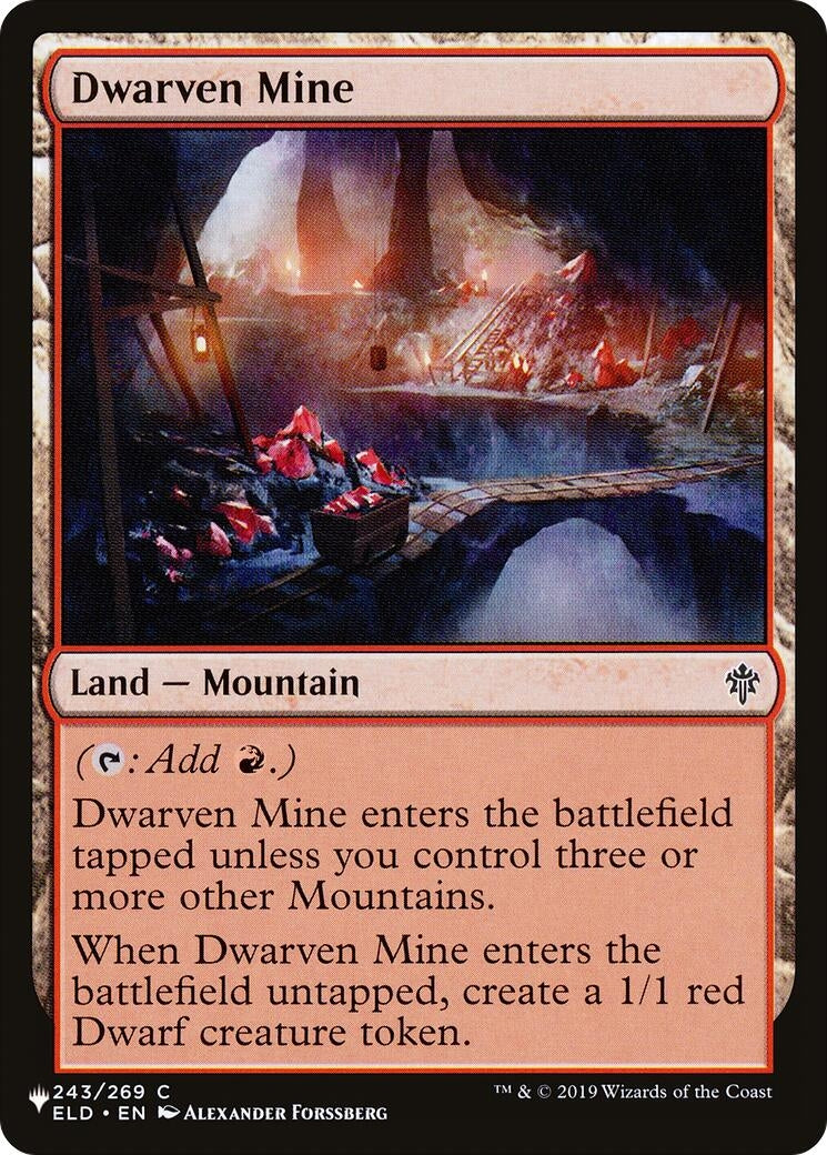 Image for Dwarven Mine (243) (LIST) - Magic: The Gathering