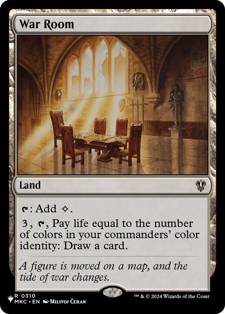 Image for War Room (MKC) (310) (LIST) - Magic: The Gathering