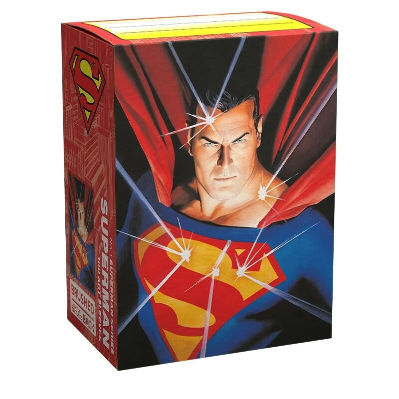 Image for Dragon Shield Brushed Art Sleeves - Superman (Superman Series) (100-Pack) - Card Sleeves