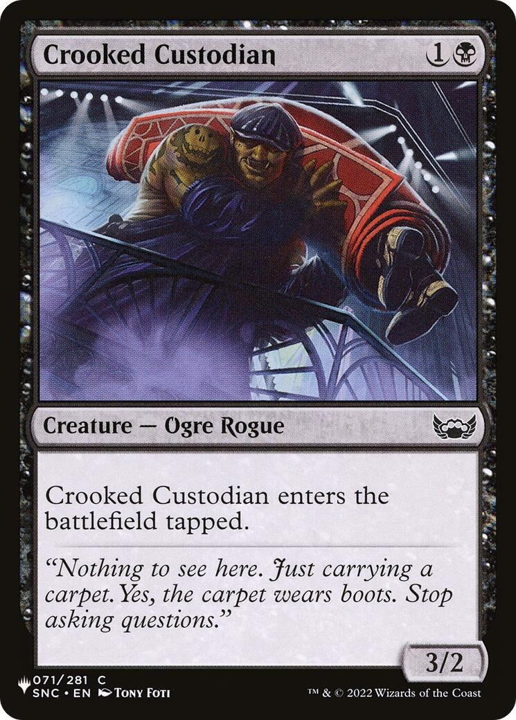 Image for Crooked Custodian (71) (LIST) - Magic: The Gathering