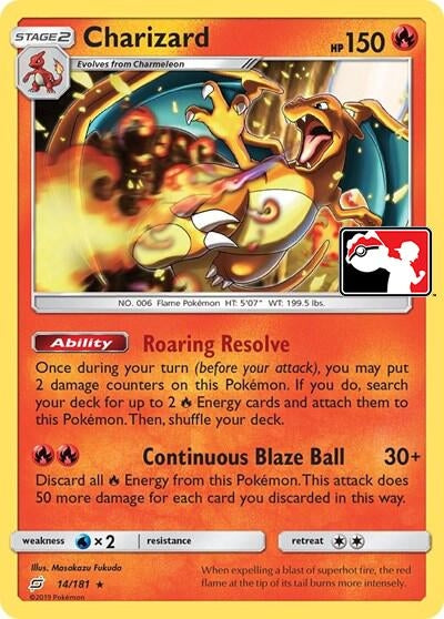 Image for Charizard (Library Exclusive) (14/181) (MCAP) - Pokemon