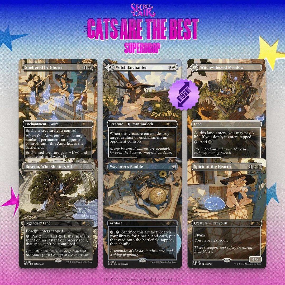 Image for Secret Lair Drop: Witch's Familiar - Non-Foil Edition - Magic: The Gathering