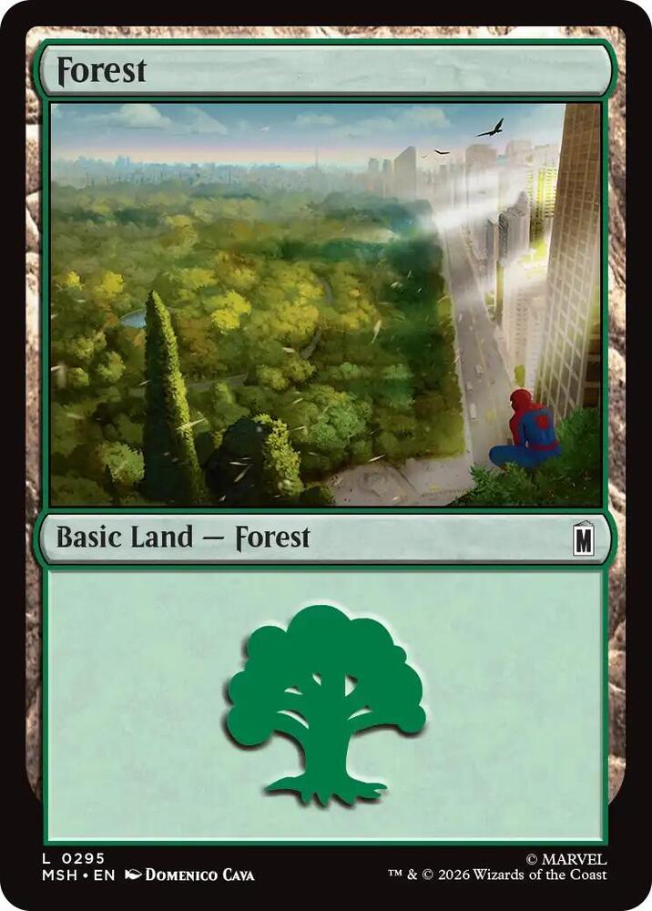 Image for Forest (0295) (295) (MSH) - Magic: The Gathering