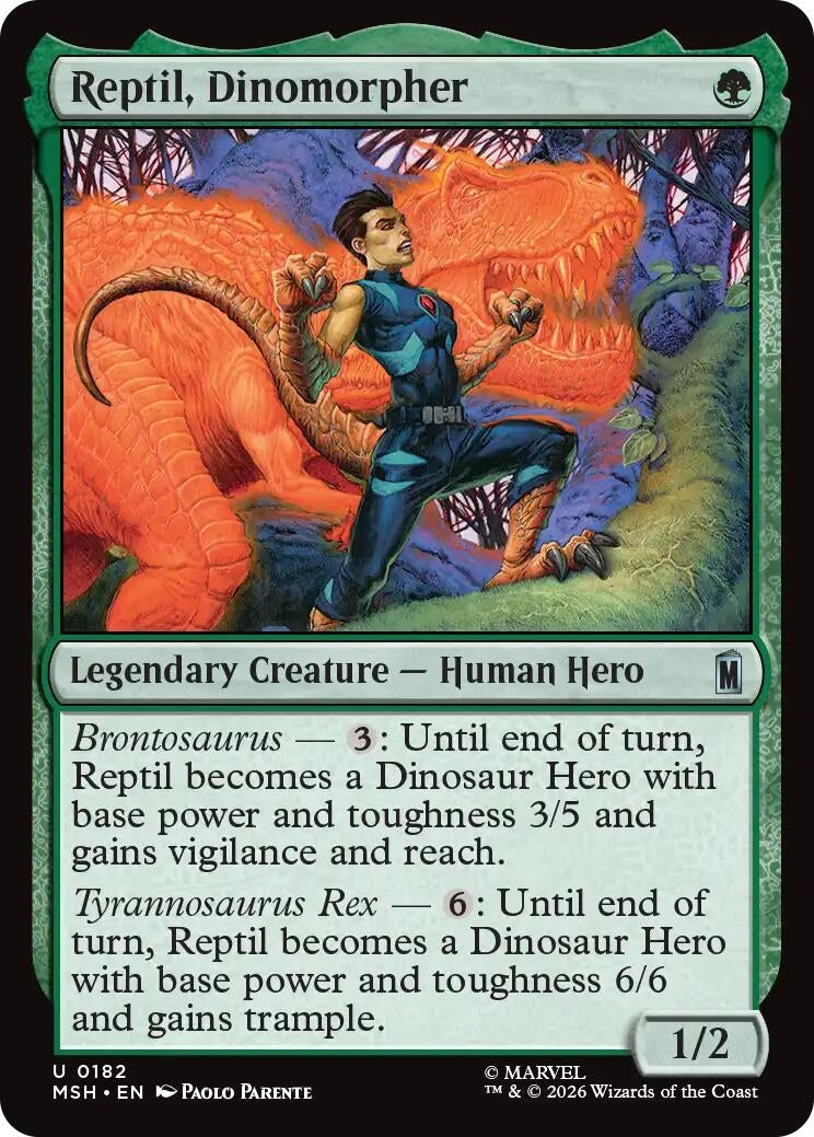 Reptil, Dinomorpher (182) (MSH)