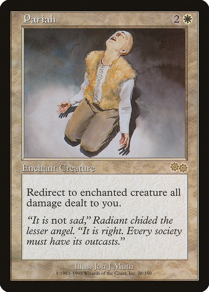Image for Pariah (28) - Magic: The Gathering
