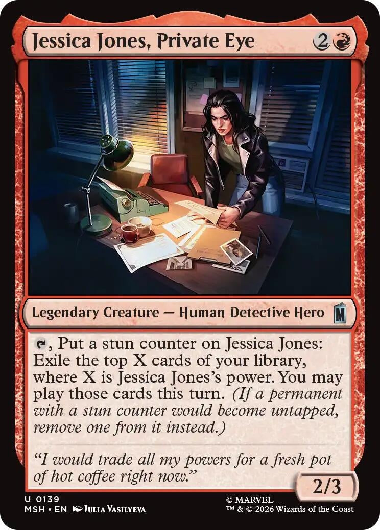 Jessica Jones, Private Eye (139) (MSH)
