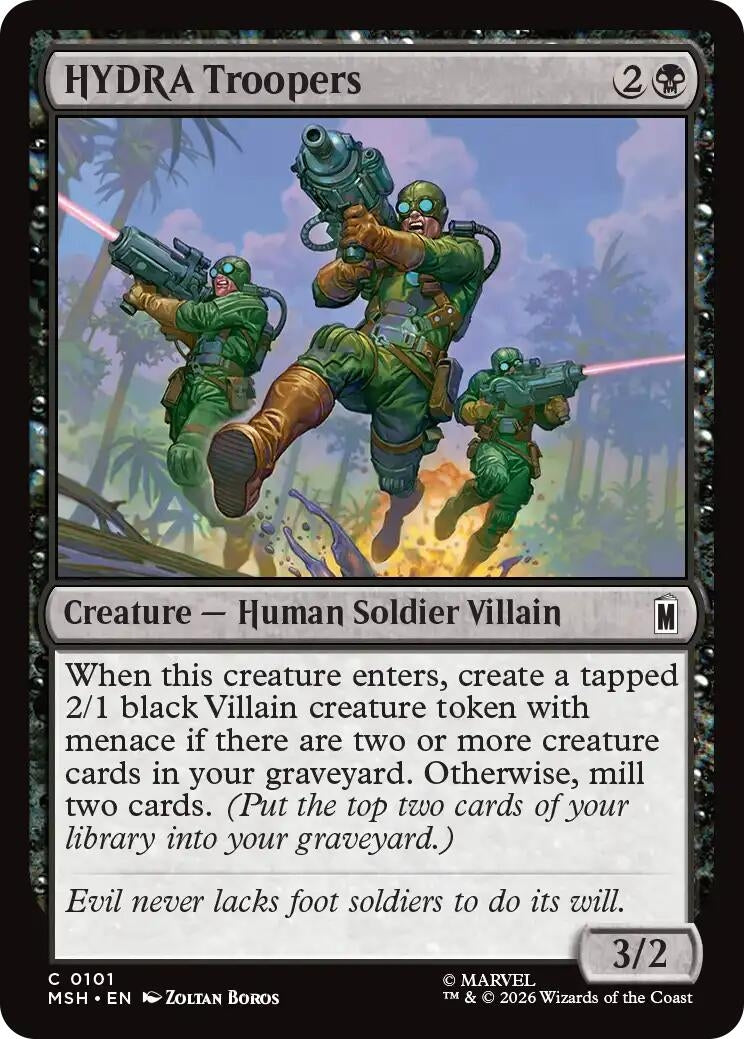 HYDRA Troopers (101) (MSH)
