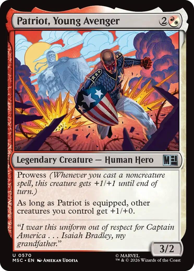 Patriot, Young Avenger (570) (MSC)