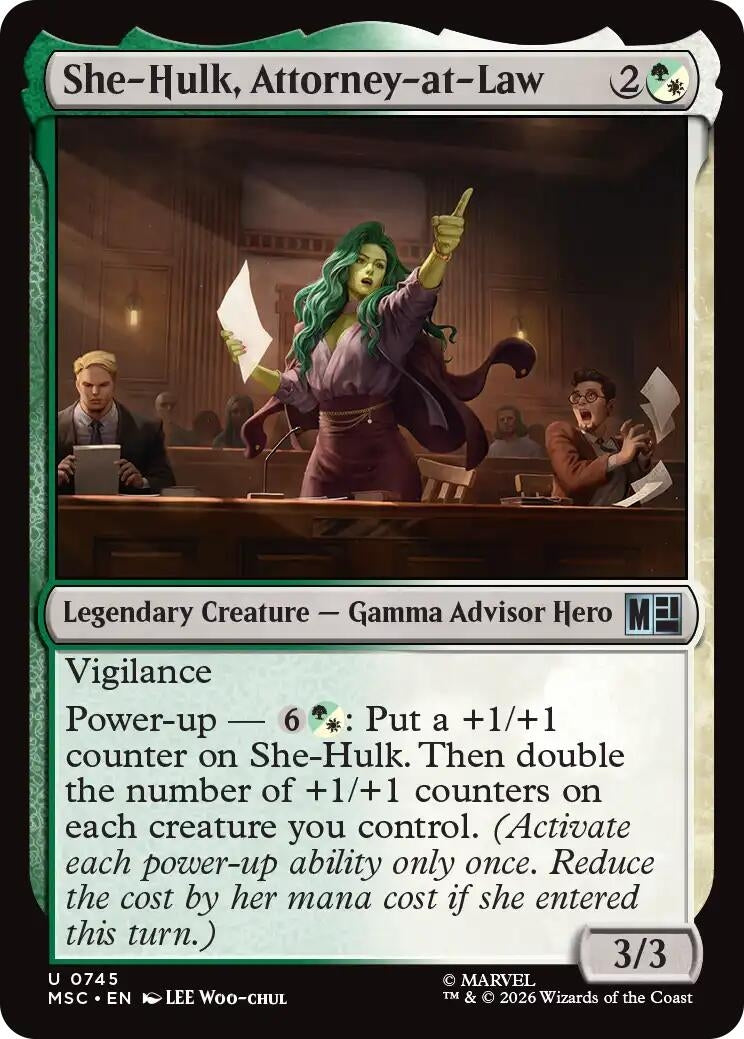 She-Hulk, Attorney-at-Law (745) (MSC)