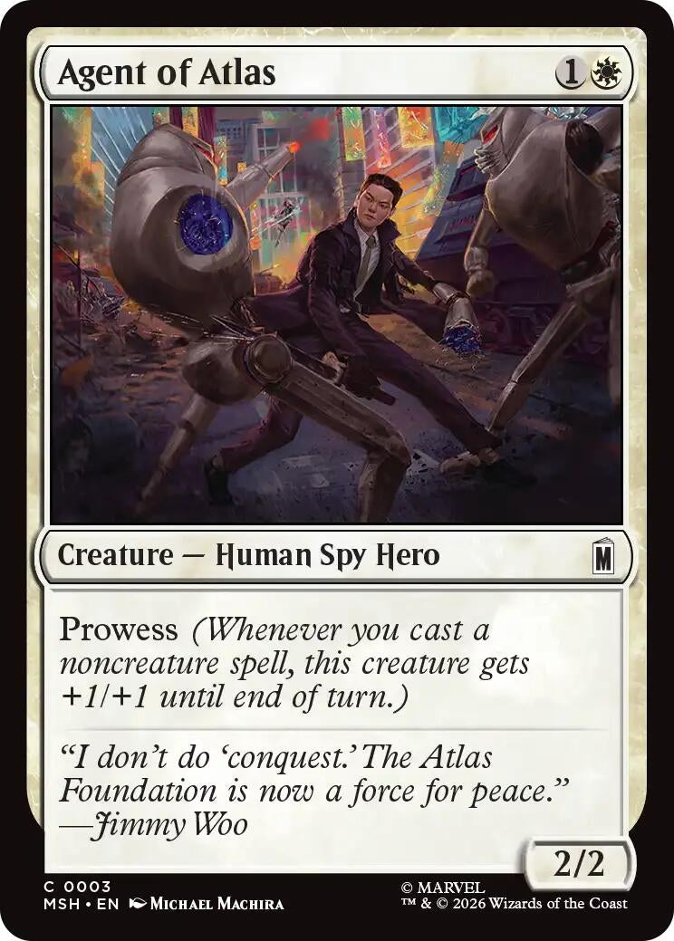 Agent of Atlas (3) (MSH)