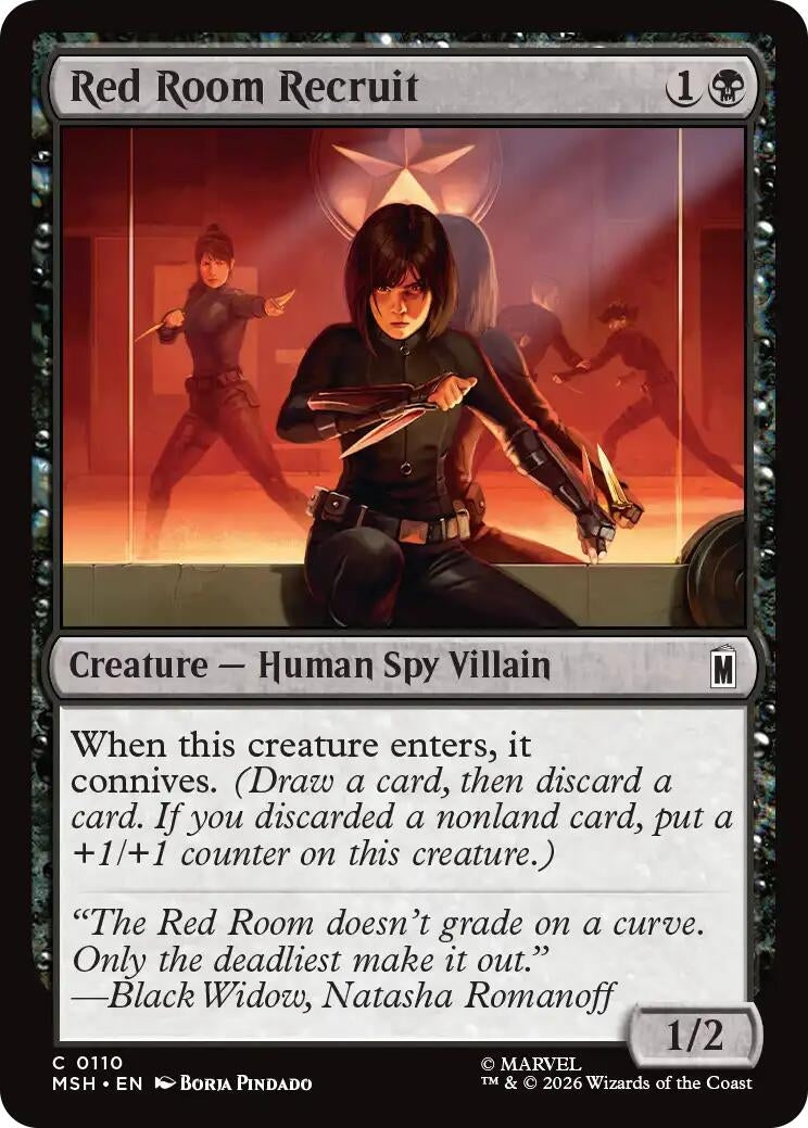 Red Room Recruit (110) (MSH)