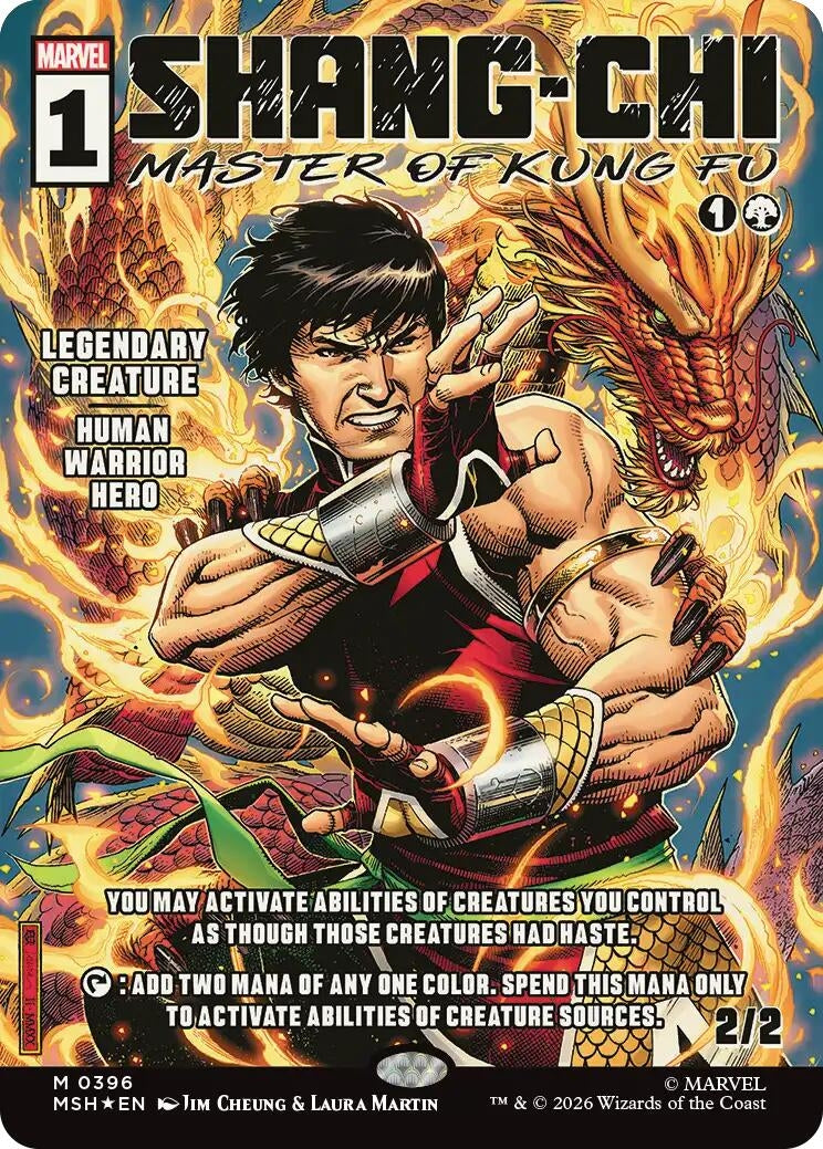 Shang-Chi, Master of Kung Fu (Borderless) (0396) (396) (MSH)