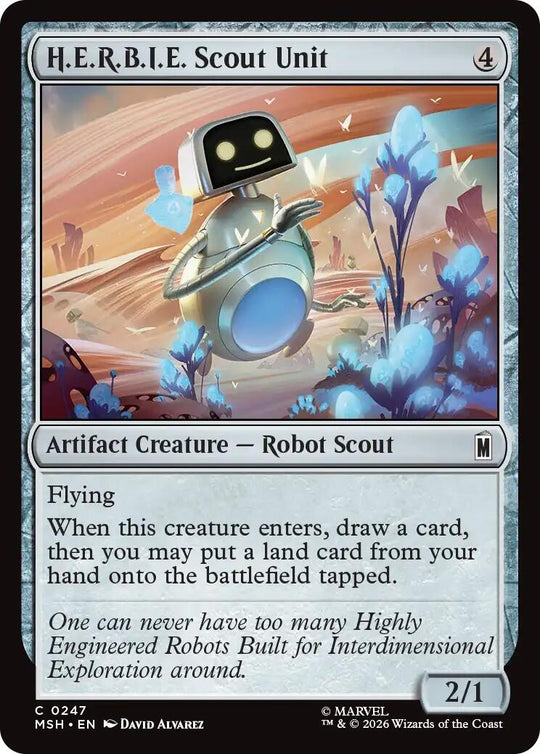 H.E.R.B.I.E. Scout Unit (247) (MSH)
