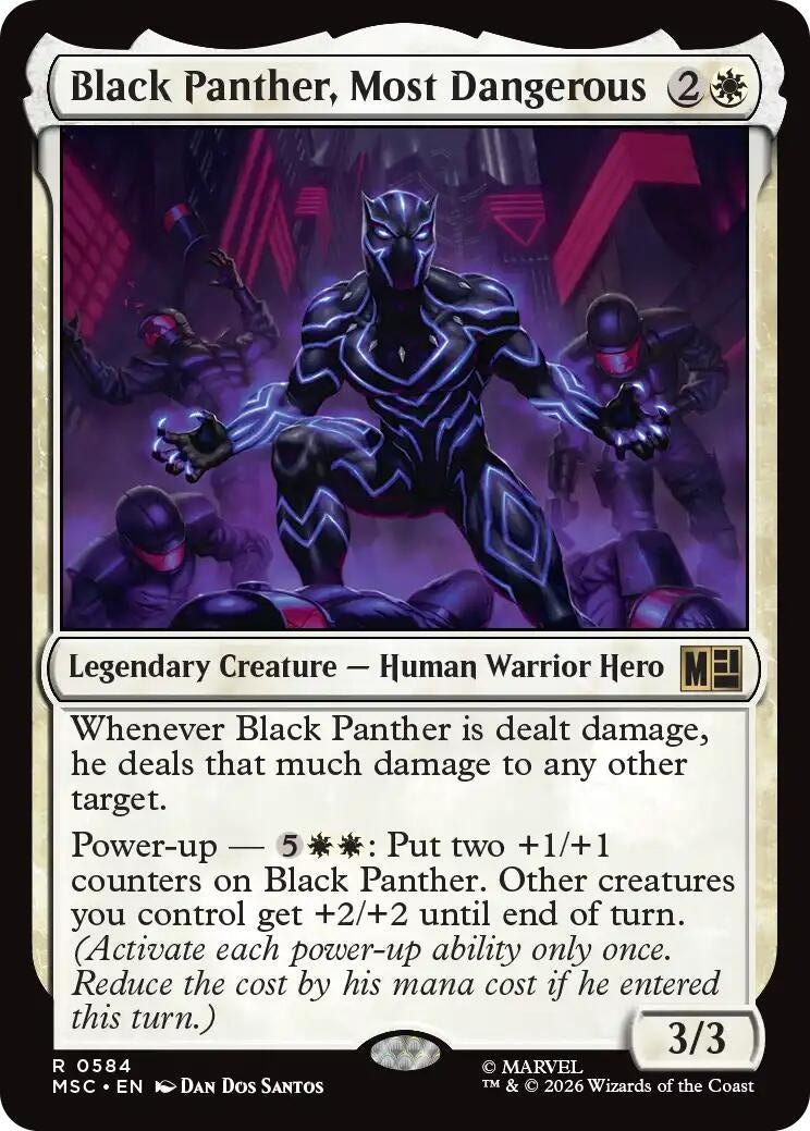 Black Panther, Most Dangerous (584) (MSC)