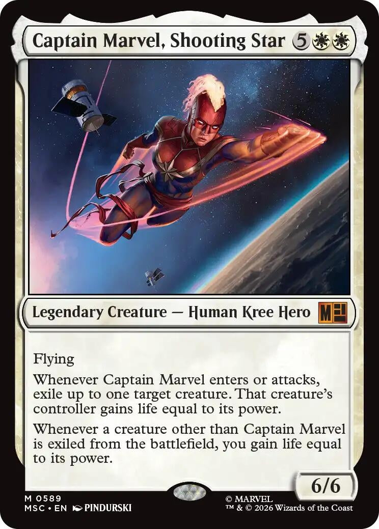 Captain Marvel, Shooting Star (589) (MSC)