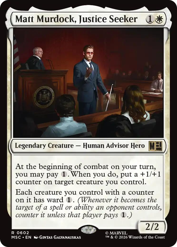 Matt Murdock, Justice Seeker (602) (MSC)