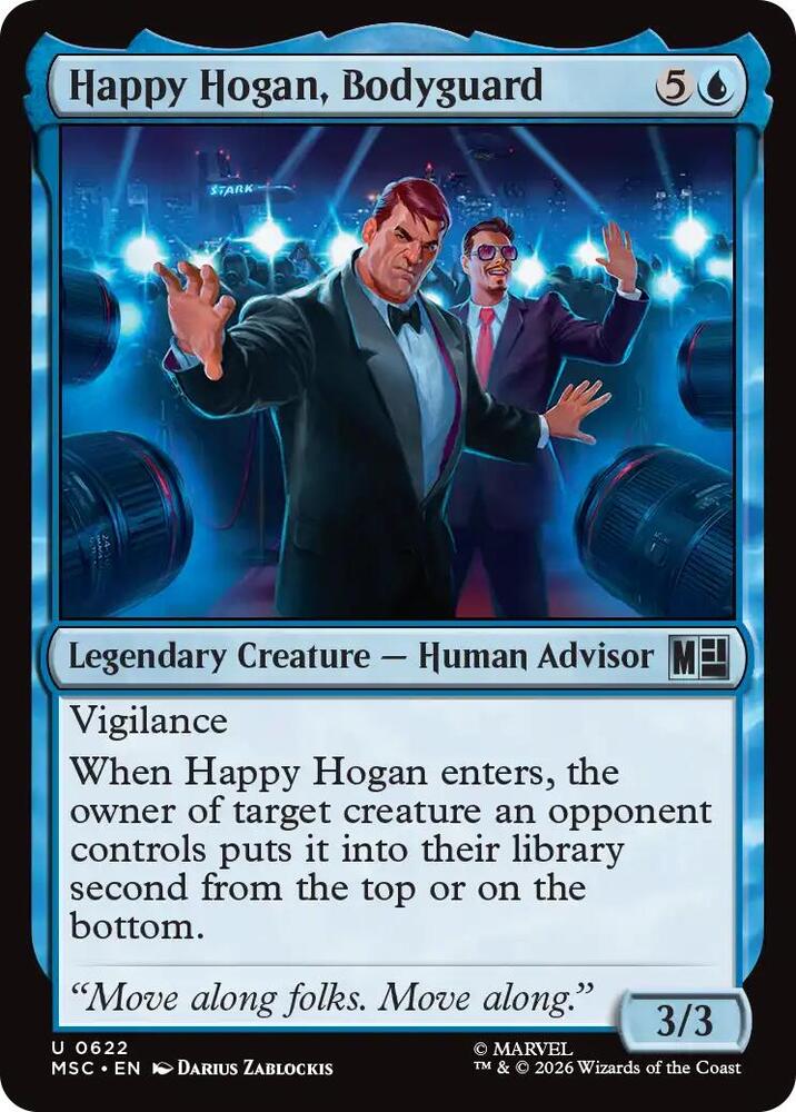 Happy Hogan, Bodyguard (622) (MSC)