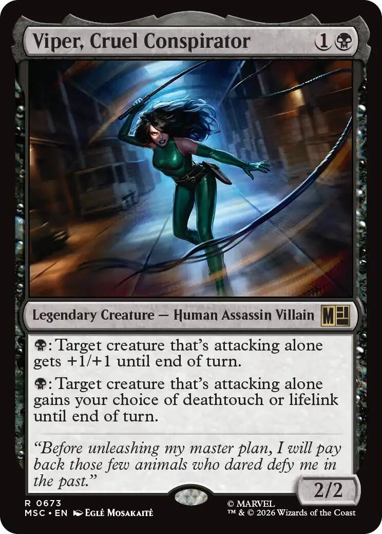 Viper, Cruel Conspirator (673) (MSC)