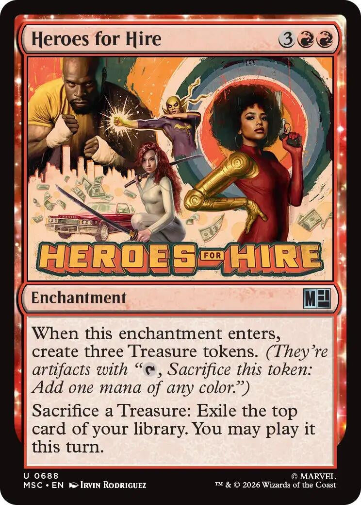 Heroes for Hire (688) (MSC)