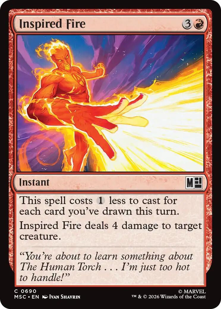 Inspired Fire (690) (MSC)