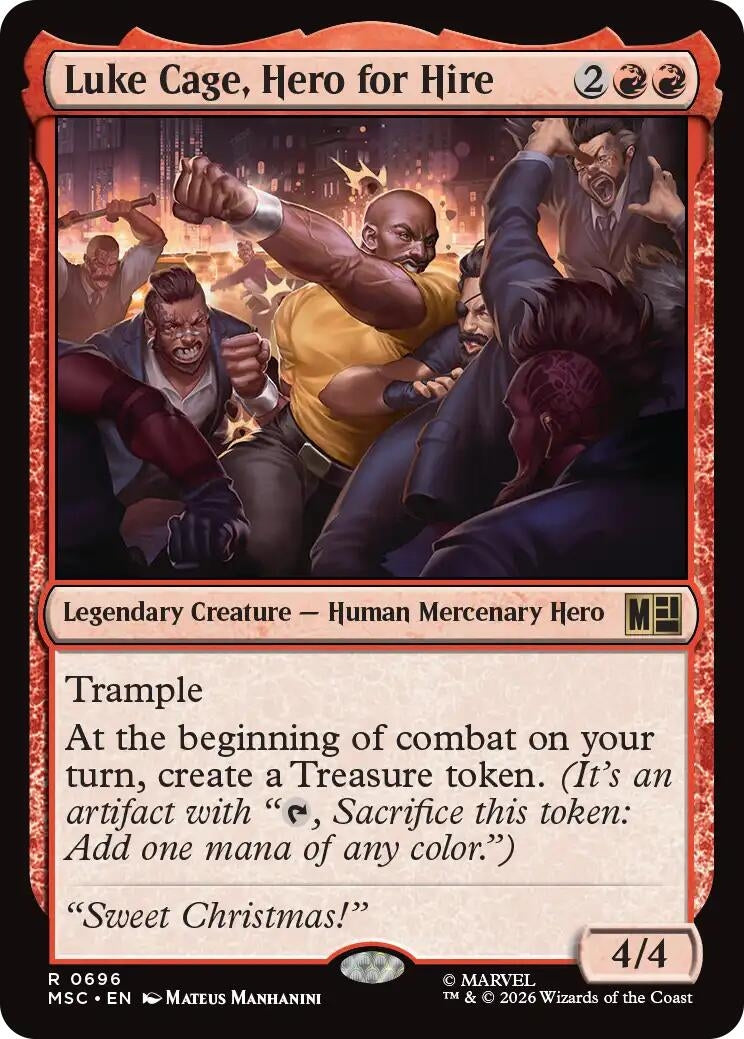 Luke Cage, Hero for Hire (696) (MSC)
