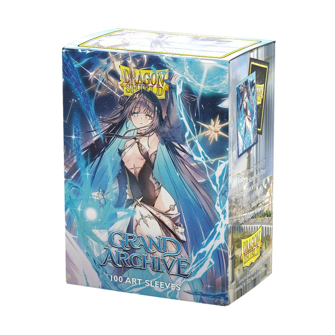 Image for Dragon Shield Grand Archive Matte Art - Raziel, Archangel of Libra (100-Pack) - Card Sleeves