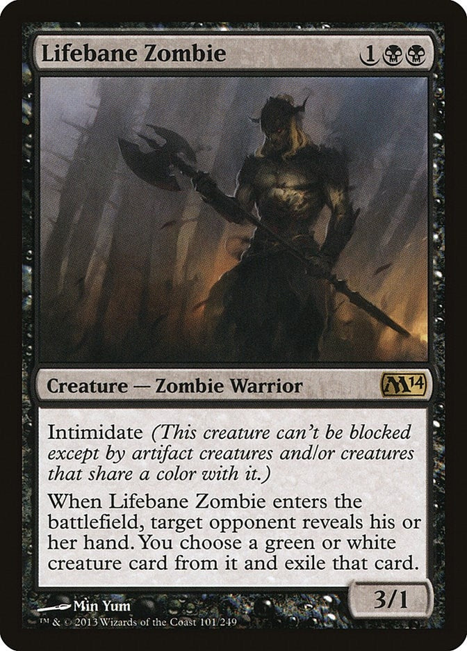 Image for Lifebane Zombie (101) - Magic: The Gathering