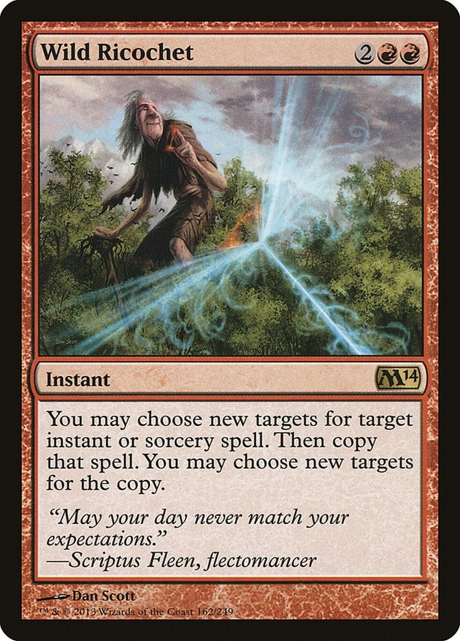 Image for Wild Ricochet (162) (M14) - Magic: The Gathering