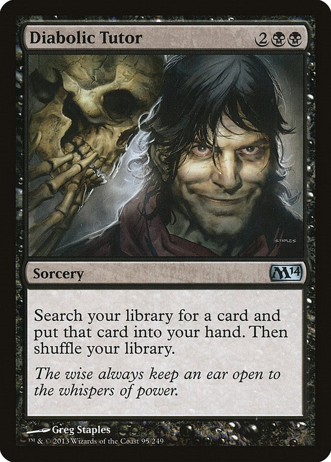 Image for Diabolic Tutor (95) - Magic: The Gathering