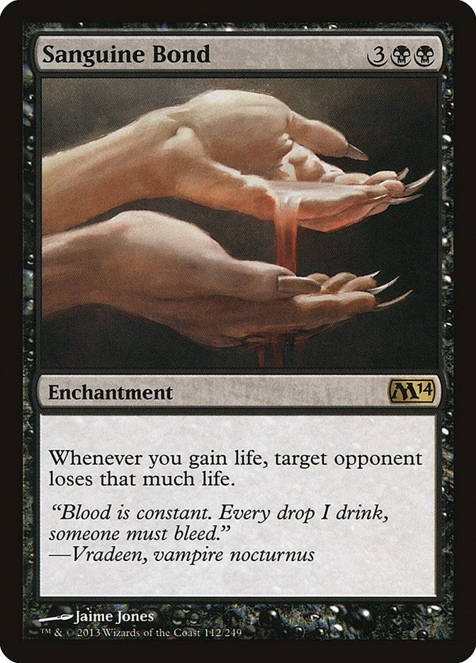 Image for Sanguine Bond (112) - Magic: The Gathering