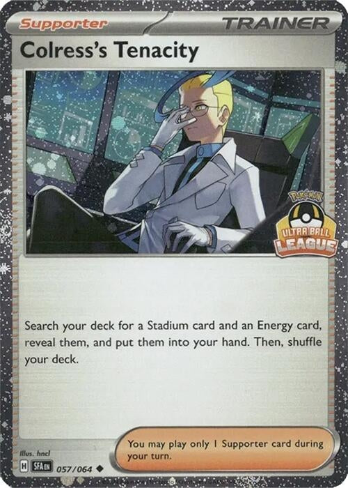 Image for Colress's Tenacity - 057/064 (Ultra Ball League) (057/064) (SEA) - Pokemon