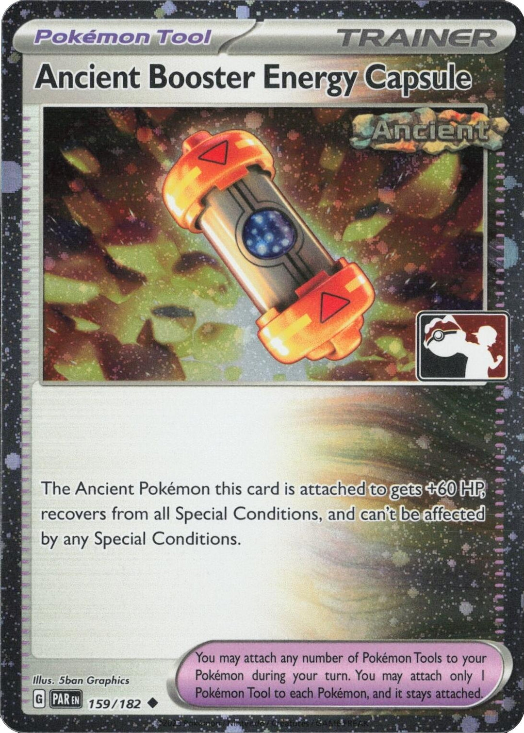 Image for Ancient Booster Energy Capsule - 159/182 (Cosmos Holo) (159/182) - Pokemon