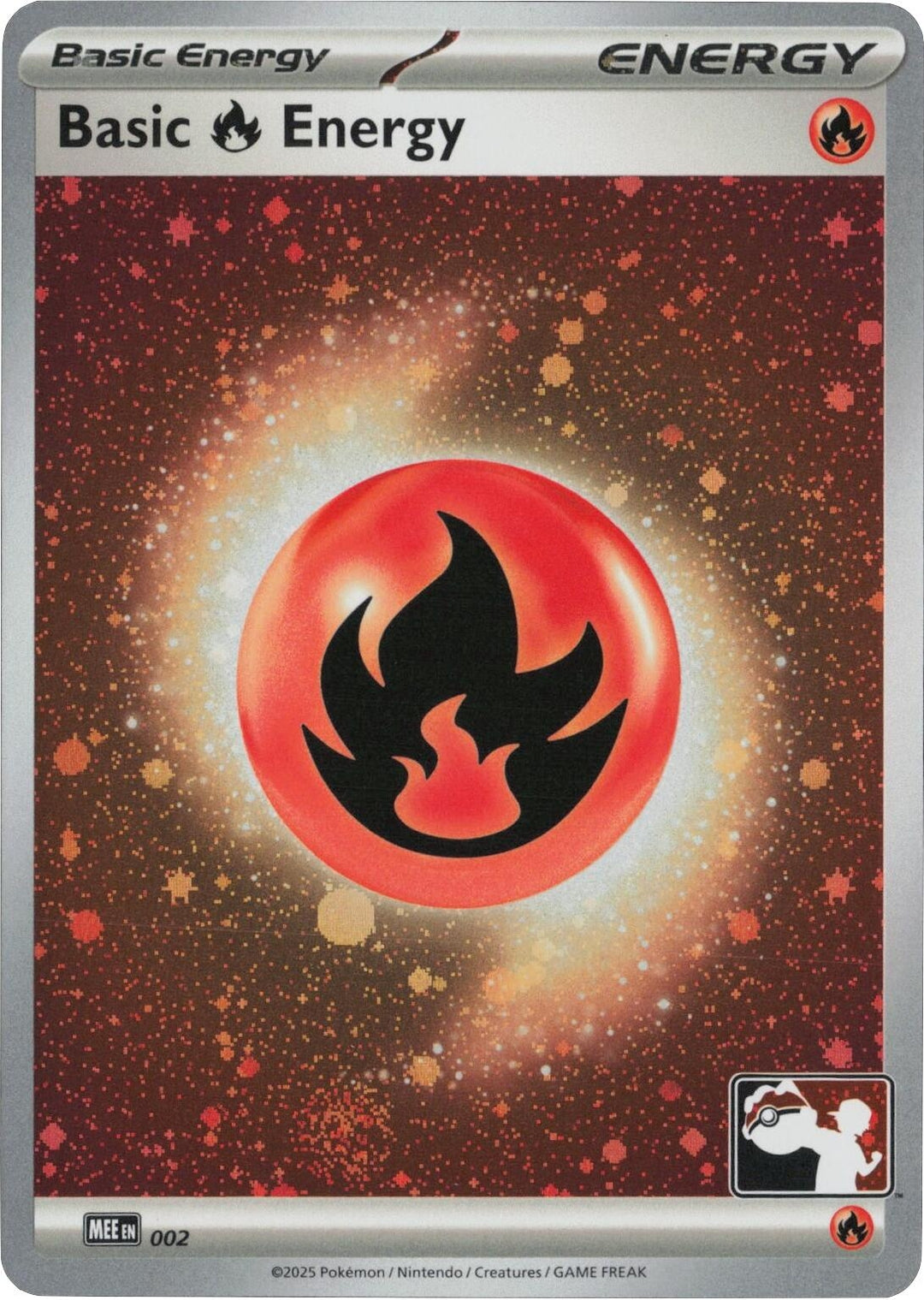 Image for Basic Fire Energy - MEE 002 (Cosmos Holo) (002) - Pokemon