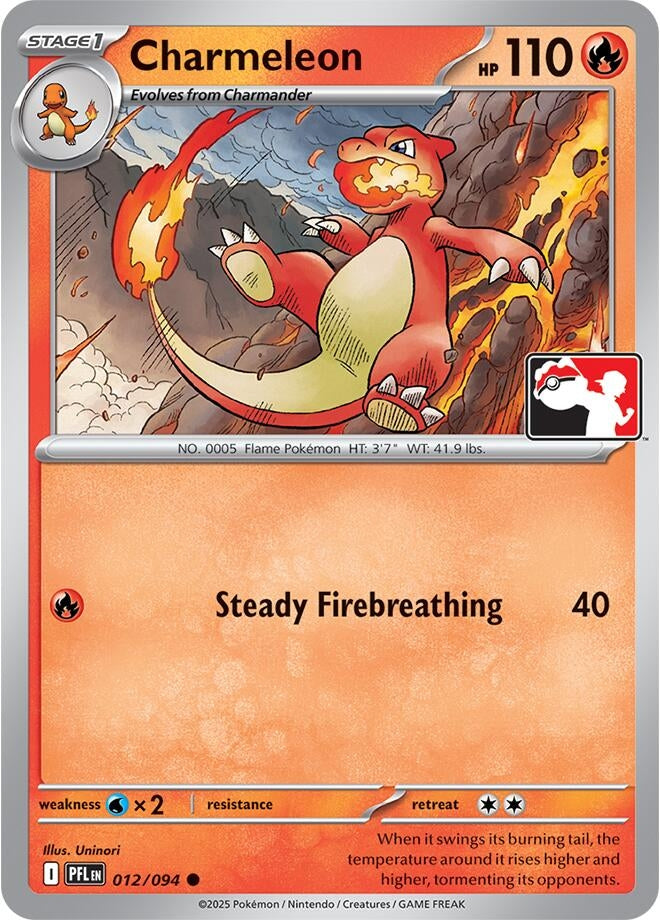Image for Charmeleon (012/094) - Pokemon